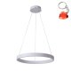 Lampa wisząca LED 80W BRASCO UP DOWN PND-56215D-080RPC-WH-3KS4K-TRDIMM Italux
