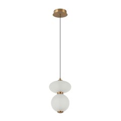 Lampa wisząca LED 8W NICO PND-8545-2-AB-WH Italux