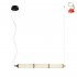 Lampa wisząca LED 9W SANPO PND-26384-3-GD-CL Italux