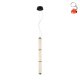 Lampa wisząca LED 9W SANPO PND-26384-3V-GD-CL Italux