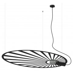 Lampa wisząca LEHDET czarna TH.001CZ Thoro