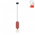 Lampa wisząca LORENZO PND-59815-1-RED Italux