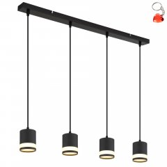 Lampa wisząca LUCERO 57852-4H Globo