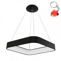 Lampa wisząca Luigi 3945-850SQP-BK-3 Italux