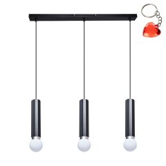 Lampa wisząca MACERA PND-33849-3-BK Italux