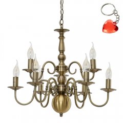 Lampa wisząca Marion 6594-9P-AB Italux