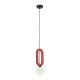 Lampa wisząca MASSO PND-59839-1-RED Italux