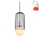 Lampa wisząca Matty MDM-3939/1 BK Italux