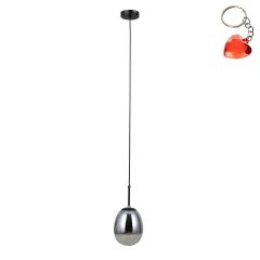 Lampa wisząca MEOLO PND-40825-1-BK Italux
