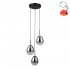 Lampa wisząca MEOLO PND-40825-3-BK Italux