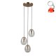Lampa wisząca MEOLO PND-40825-3-GD Italux