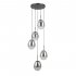 Lampa wisząca MEOLO PND-40825-5-BK Italux