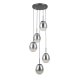 Lampa wisząca MEOLO PND-40825-5-BK Italux