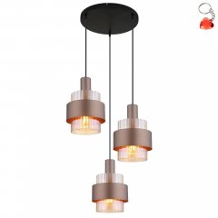 Lampa wisząca MILLEY 15560-3HA Globo