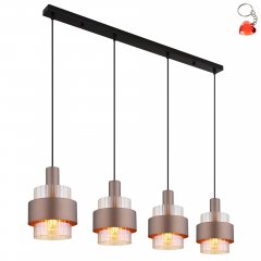 Lampa wisząca MILLEY 15560-4HA Globo