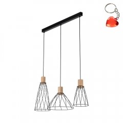 Lampa wisząca MODESTO WOOD SOSNA 10158 TK Lighting