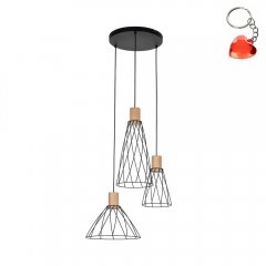 Lampa wisząca MODESTO WOOD SOSNA 10188 TK Lighting
