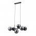 Lampa wisząca MOLITE PND-1098-6-BK Italux