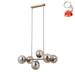 Lampa wisząca MOLITE PND-1098-6-HB Italux