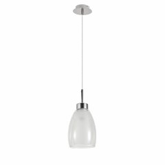 Lampa wisząca MORRO CHROME / WHITE 6992 TK Lighting