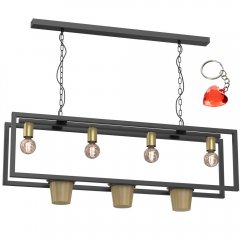 Lampa wisząca nad stół z doniczkami FLORES 5368 Luminex