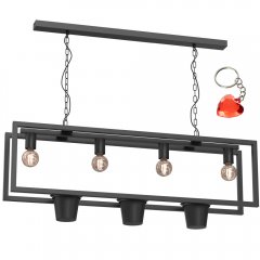 Lampa wisząca nad stół z doniczkami FLORES 5371 Luminex