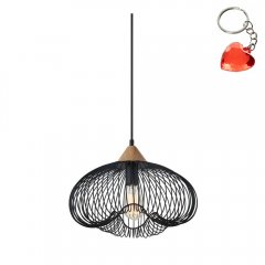Lampa wisząca Nuka MDM-2857 / 1 BK Italux