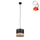 Lampa wisząca PAGLIA NEW BLACK 4765 TK Lighting