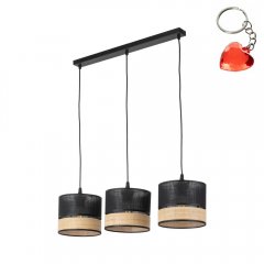 Lampa wisząca PAGLIA NEW BLACK 4769 TK Lighting