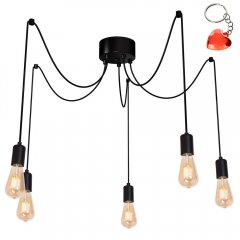 Lampa wisząca pająk 5-punktowy SPINDEL 3950 Luminex