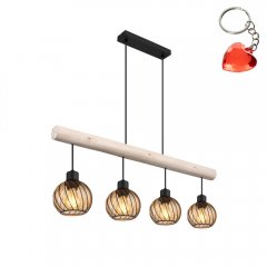 Lampa wisząca PAULO 15534-4H Globo