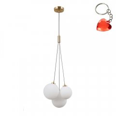 Lampa wisząca PERLOS PND-54456-3-HB Italux