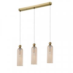 Lampa wisząca PIEGA LP-939 / 3L amber Light Prestige