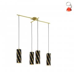 Lampa wisząca PINTO NERO 1 97768 Eglo