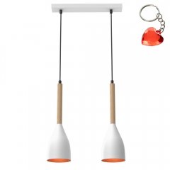 Lampa wisząca podwójna na listwie MUZA 9107 Luminex