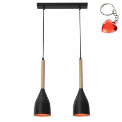Lampa wisząca podwójna na listwie MUZA 9113 Luminex