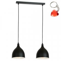Lampa wisząca podwójna na listwie NOAK CLASSIC 6222 Luminex