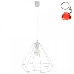 Lampa wisząca pojedyncza druciak ALMA 8962 Luminex