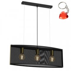 Lampa wisząca potrójna na korytarz KAGA 4152 Luminex