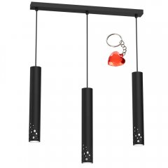 Lampa wisząca potrójna na listwie ALTRO BUBLE 4176 Luminex