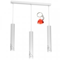 Lampa wisząca potrójna na listwie ALTRO BUBLE 4186 Luminex