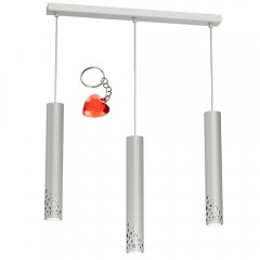 Lampa wisząca potrójna na listwie ALTRO BUBLE 4196 Luminex