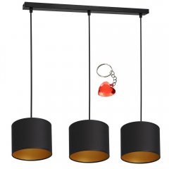 Lampa wisząca potrójna na listwie ARDEN 3493 Luminex