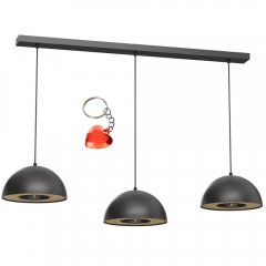 Lampa wisząca potrójna na listwie ELGUND 4542 Luminex