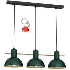 Lampa wisząca potrójna na listwie ESTATE MINI 4372 Luminex