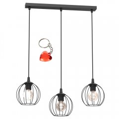 Lampa wisząca potrójna na listwie LAPS 222 Luminex