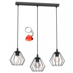 Lampa wisząca potrójna na listwie LETI 223 Luminex