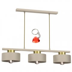 Lampa wisząca potrójna na listwie MARTI 9931 Luminex