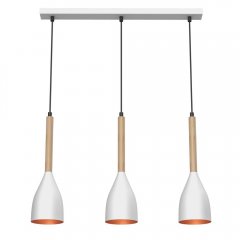 Lampa wisząca potrójna na listwie MUZA 9108 Luminex