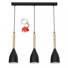 Lampa wisząca potrójna na listwie MUZA 9739 Luminex